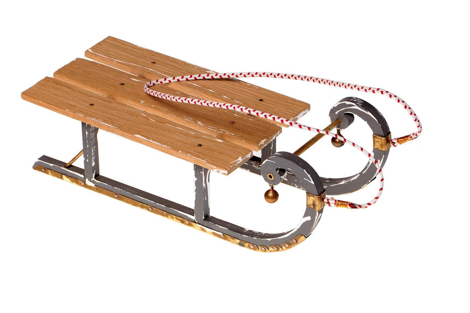 Amazon Com Wooden Christmas Sled Small Sled Christmas