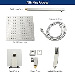 Sarlai Shower System Bathroom Shower Faucet Square