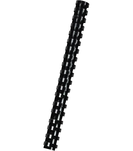 Amazon.com : Fellowes Plastic Comb Binding Spines, 2 Inch Diameter, Black,  500 Sheets, 40 Pack (52369) : Binding Spines : Office Products