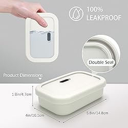 AIDIMMING Enhanced Leak Proof Travel Soap
