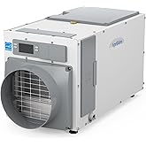 AprilAire E100 Pro 100-Pint Whole-House Dehumidifier, Energy Star Certified, Commercial-Grade Whole-Home Dehumidifier for Basement, Crawlspace, or Whole House up to 5,500 sq. ft.