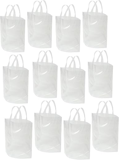 plastic tote bag with handle