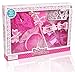 Liberty Imports Little Fairy Princess Wings Dress Up Pretend Role Play Costume Set with Tutu, Wand, Tiara, Shoes for Toddlers, Kids, Girls