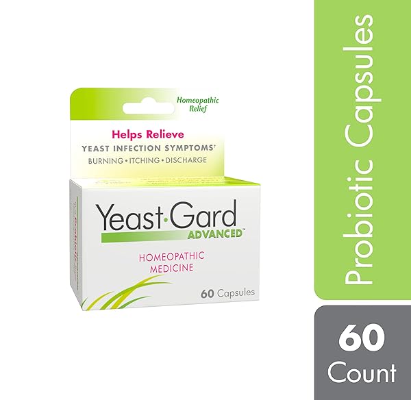 YEAST-GARD ADVANCED HOMEOPATHIC CAPSULES, 60 COUNT