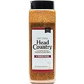 Head Country Bar-B-Q Championship Seasoning, Original | Gluten Free, MSG Free Barbecue Seasoning | Bold & Herbal Dry Spice Rub To Boost The Flavor Of All Your BBQ Favorites | 26 Ounce, Pack of 1