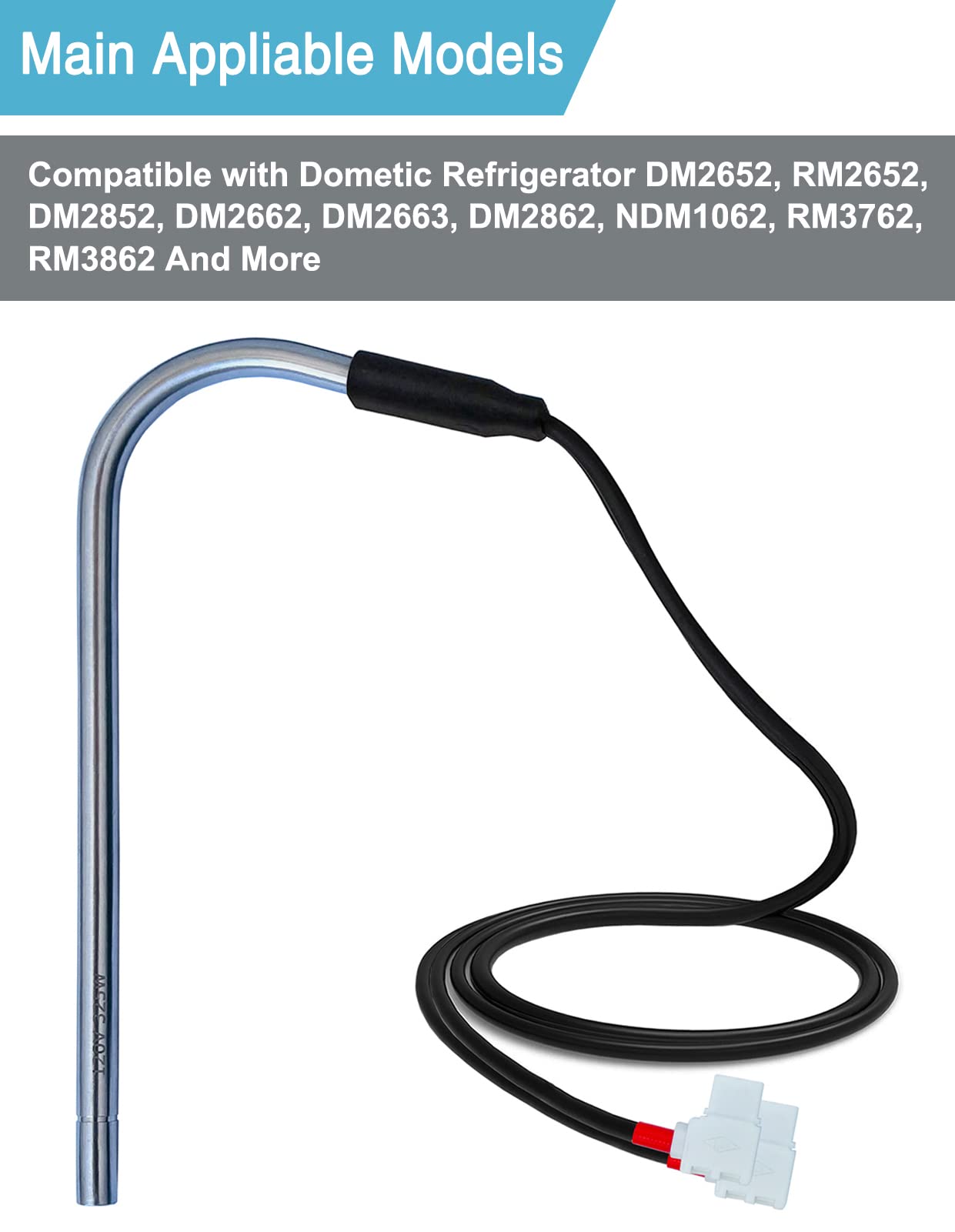 3850644422 Heating Element for Dometic Refrigerator (120V/325W), Replacement Parts for Dometic DM2652 RM2652 DM2662 DM2663 DM2852 DM2862 NDM1062