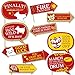 Funny Chinese New Year - 2019 Year of The Pig Photo Booth Props Kit - 10 Piece