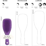 Tangle Teezer Mini Ultimate Detangler Fresh Purple Brand New Travel Brush view 3