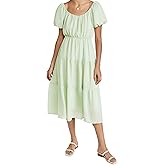 ASTR The Label Womens Astr The Label Women's Smocked Tiered Maxi