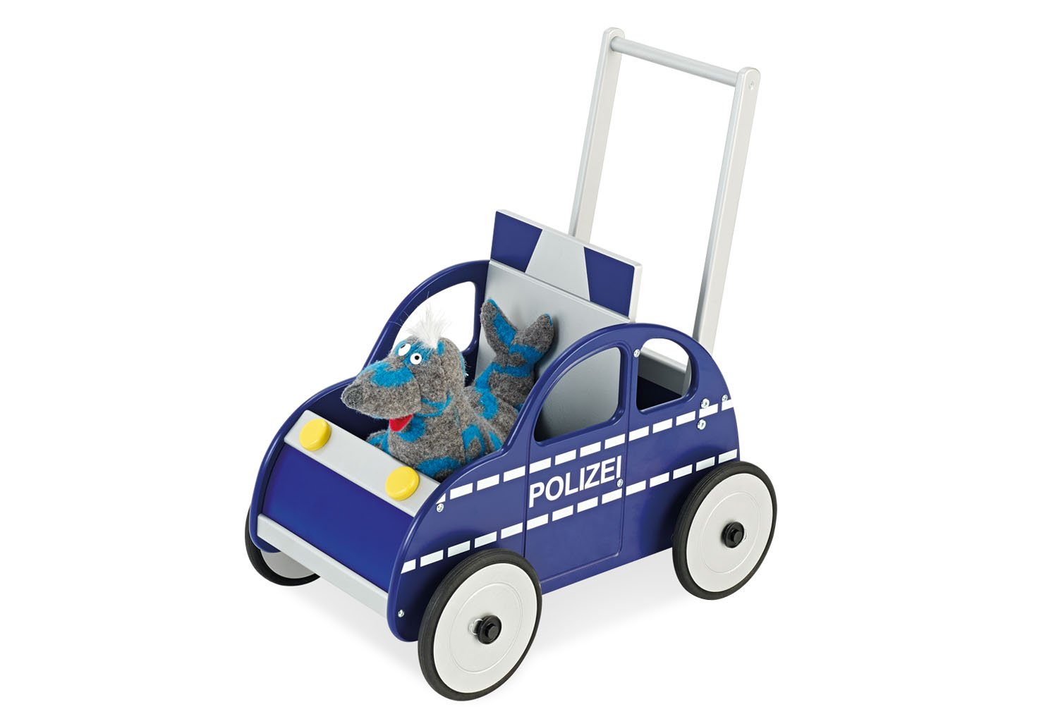 Holz Lauflernwagen Polizei - Pinolino Lauflernwagen Polizei Rene
