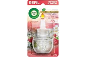 Bom Ar Difusor Elétrico Framboesa e Jasmim Refil 16ml