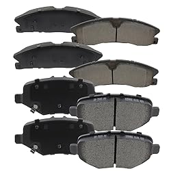 SCITOO D1611 D1612 Front Rear Ceramic Brake Pads