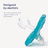 MAM Comfort Soothers 0-3 Months Pack of 2 with Sterilising Case Blue Cream view 4