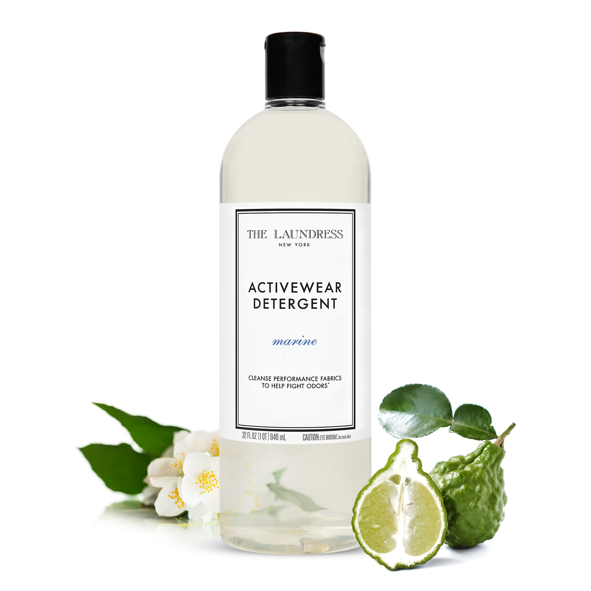 Photo 1 of The Laundress Activewear Laundry Detergent, 32 Oz, Marine Fragrance, 4-in-1 Enzyme Blend for Workout Performance Fabrics, Fights Sweat Odors & Stains, USDA Certified Biobased Product (90%)
