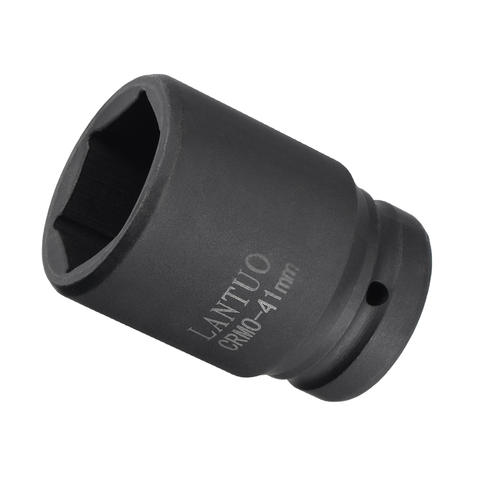 CoCud 6-Point Impact Socket, 1" Drive 41mm Socket, CR-MO Radiused Corner Design Standard Metric Socket - (Applications: for DIY, Automobile Repairs, Manufacturing)