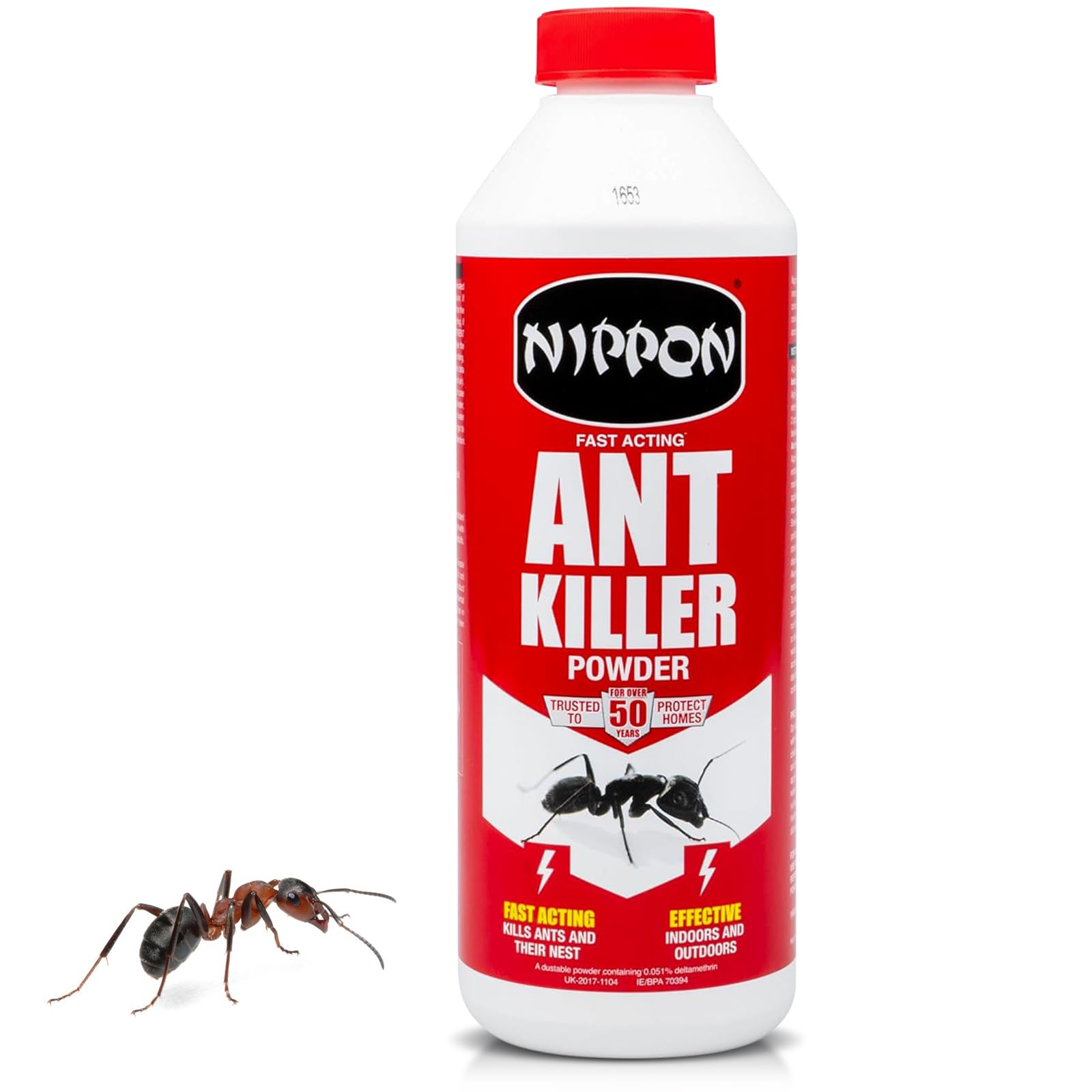 Nippon Ant Killer Powder Ant and Crawling Insect Killer for Indoor and Outdoor Use 500g