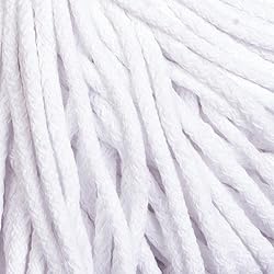 YarnArt Macrame Braided 4 mm Soft Cord, 55% Cotton