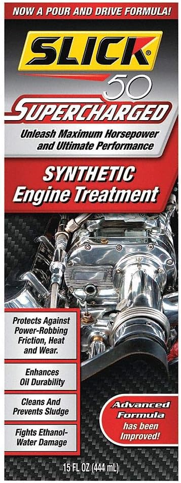 Slick 50 40206016 Supercharged Fuel System Treatment - 16 oz