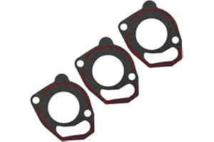 BASDURES 35630 Engine Coolant Thermostat Housing Gasket Compatible with Jeep Grand Cherokee Coolant Thermostat Housing Gasket (3 pcs)﻿
