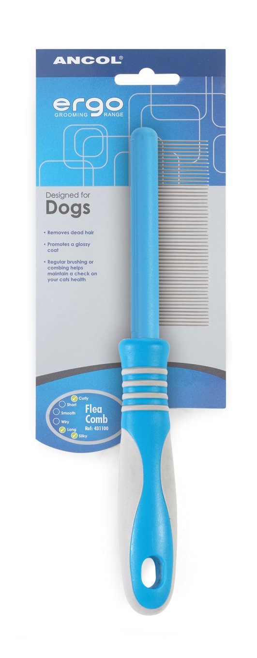 Reviews Ancol Ergo Plast Flea Comb Dog