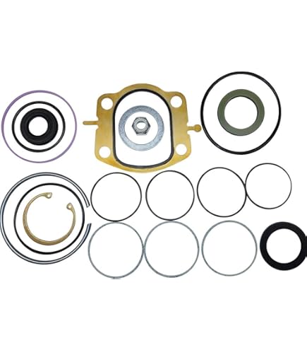Premium Power Steering Gear Seal Kit For Saginaw 710 Dual Piston Metric Heavy Duty Precision Fit Rebuild Kit For Reliable Steering Performance