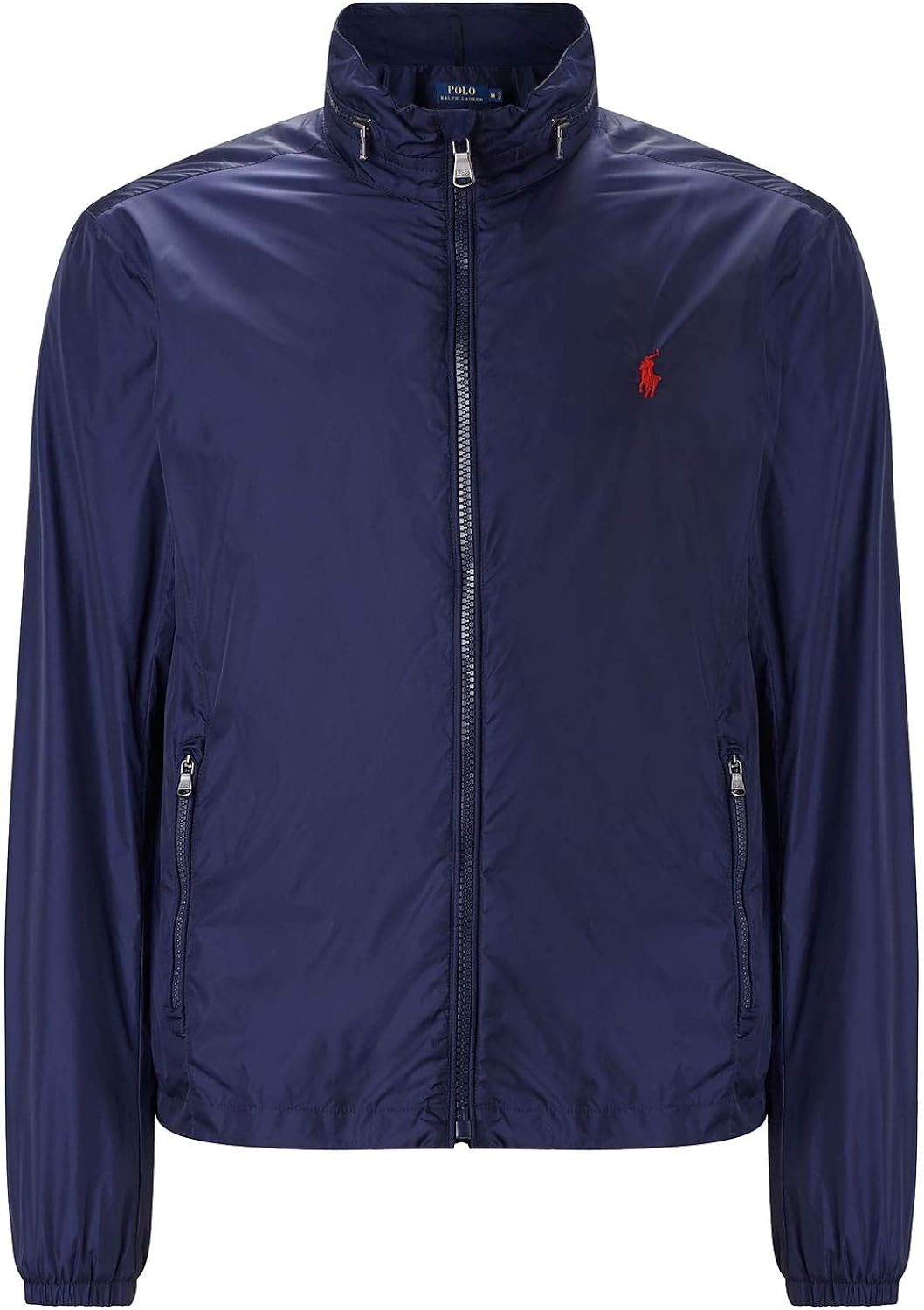 Polo Ralph Lauren Men's Nylon Hooded Windbreaker Jacket blue S