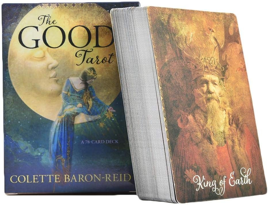 Szseven Tarot, Water And Fire Four Elements, 2019 New The Good Tarot Cards, Reveal The Secret, 78 Card Deck