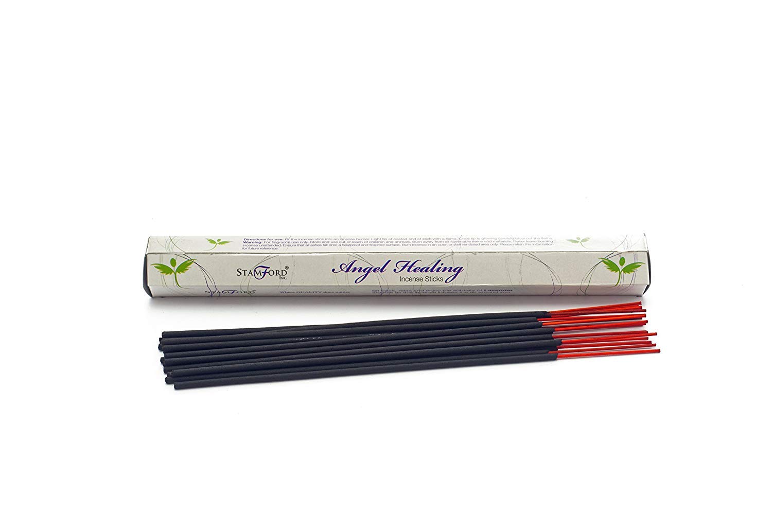 STAMFORD INC. 37834 Angel Healing Incense Sticks, 20 Sticks x 6 Packs
