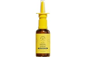 Beekeeper's Naturals Nasal Spray for Adults with Propolis, Xylitol & Saline, Clears Nasal Congestion, Moisturizes Sinus Canal, & Decongest Sinus Cavities, 1 fl oz