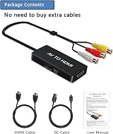 VIXLW RCA to HDMI Converter AV to HDMI 720P/1080P PAL NTSC Support view 7
