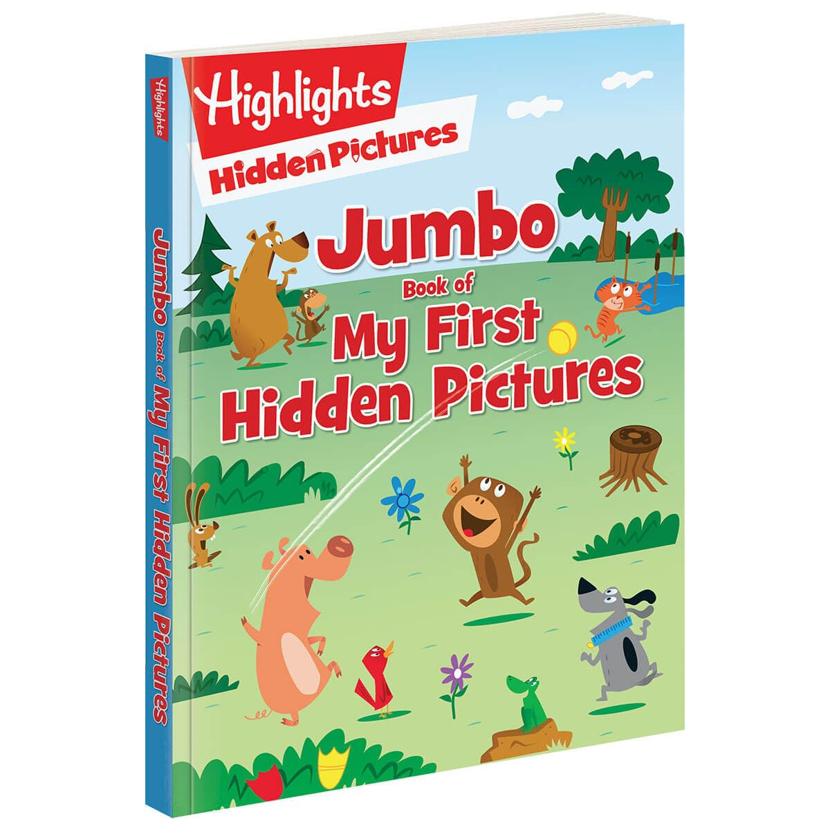 Jumbo Book of My First Hidden Pictures: 115+ Hidden Pictures Puzzles in Highlights Activity Book, Seek and Find Puzzles for Kids 3+ (Highlights Jumbo Books & Pads)