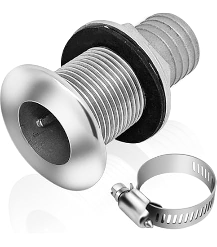Amazon.com: Seachoice 18561 Thru Hull W Ss Cover-1 1 8 Inch