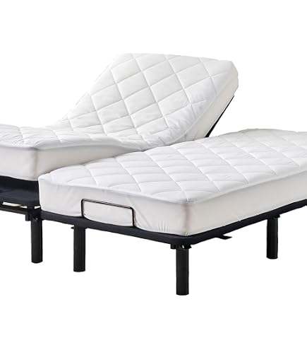Kingnex Coprimaterasso Impermeabile Split California King Con Angoli Elasticizzati – Adatto Fino A 35,6cm - 3