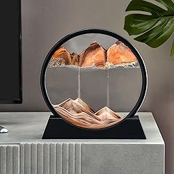 rysnwsu 3D Dynamic Sand Art Liquid Motion, Moving