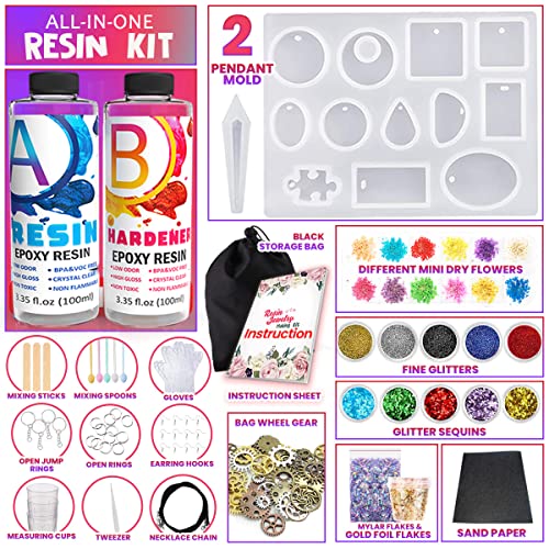 Goody King Resin Jewelry Making Starter Kit Resin Kits for Beginners