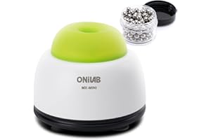 ONiLAB Mini Vortex Mixer with Touch Function, Lab Mixing, Nail Polish,Tattoo Ink,Eyelash Adhesives and Acrylic Paints Mixing, Lab Vortexer for Centrifuge Tubes and Test Tubes,Green
