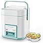 TLOG Mini Rice Cooker 2-Cup Uncooked(4-Cup cooked), 1.2L Small Rice Cooker for 1-2 People, Portable Travel Rice Cooker…