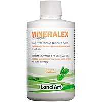 Liquid Minerals Supplement - Multi-Mineral - Calcium, Potassium, Magnesium, Zinc - Helps Maintain Physical and Mental Wellnes