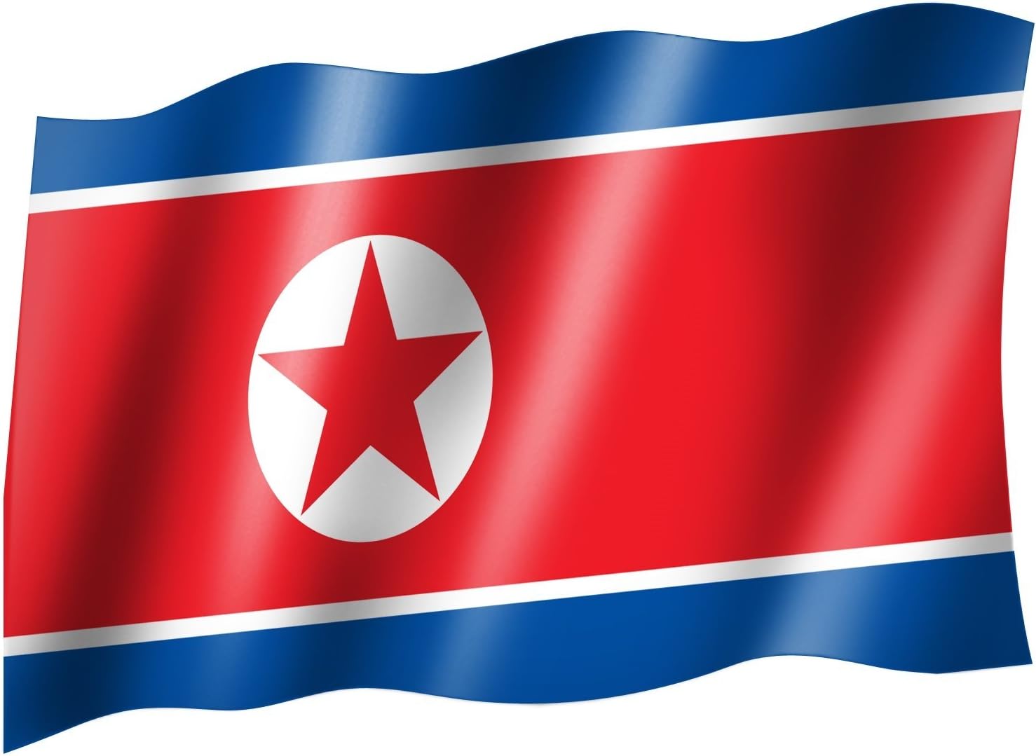 Bandera de Corea del Norte: Amazon.es: Hogar