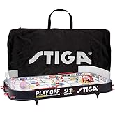 Stiga Tabletop Ice Hockey Game Play Off 21 Sweden-Canada,Black/White,96 x 50 cm