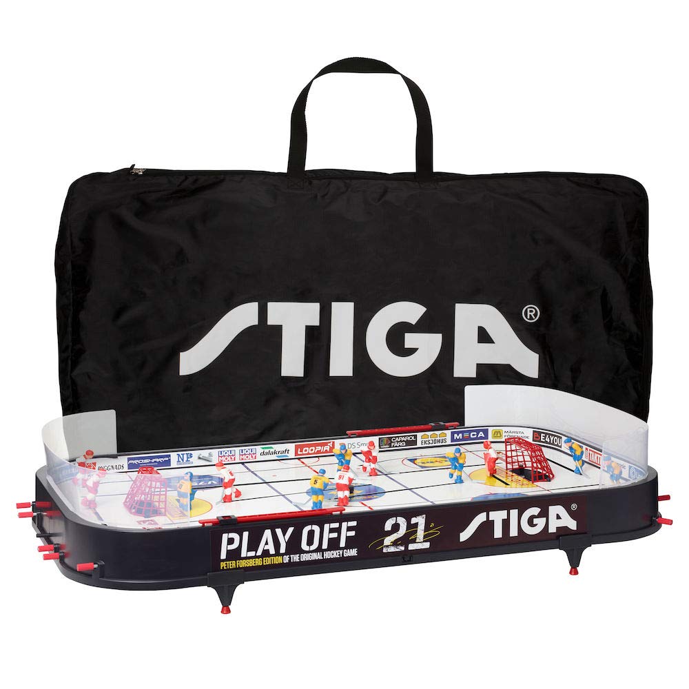 Stiga Tabletop Ice Hockey Game Play Off 21 Sweden-Canada, Storage Bag included