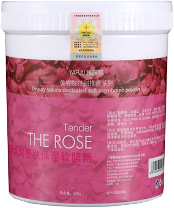 Rose Whitening Rose essential oil soft film powder skin moisturizing moisturizing mask powder 500g