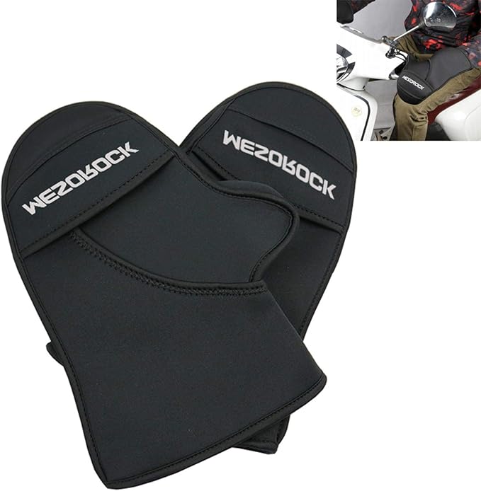 Longlasting Motorcycle Handlebar Gloves, Winter Motorcycle