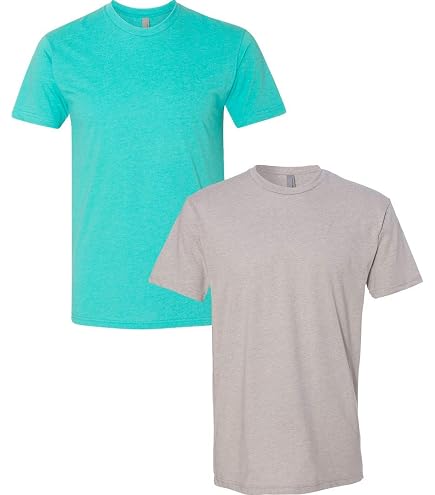 Next Level Heather Columbia Blue 3227 XS | Amazon.com