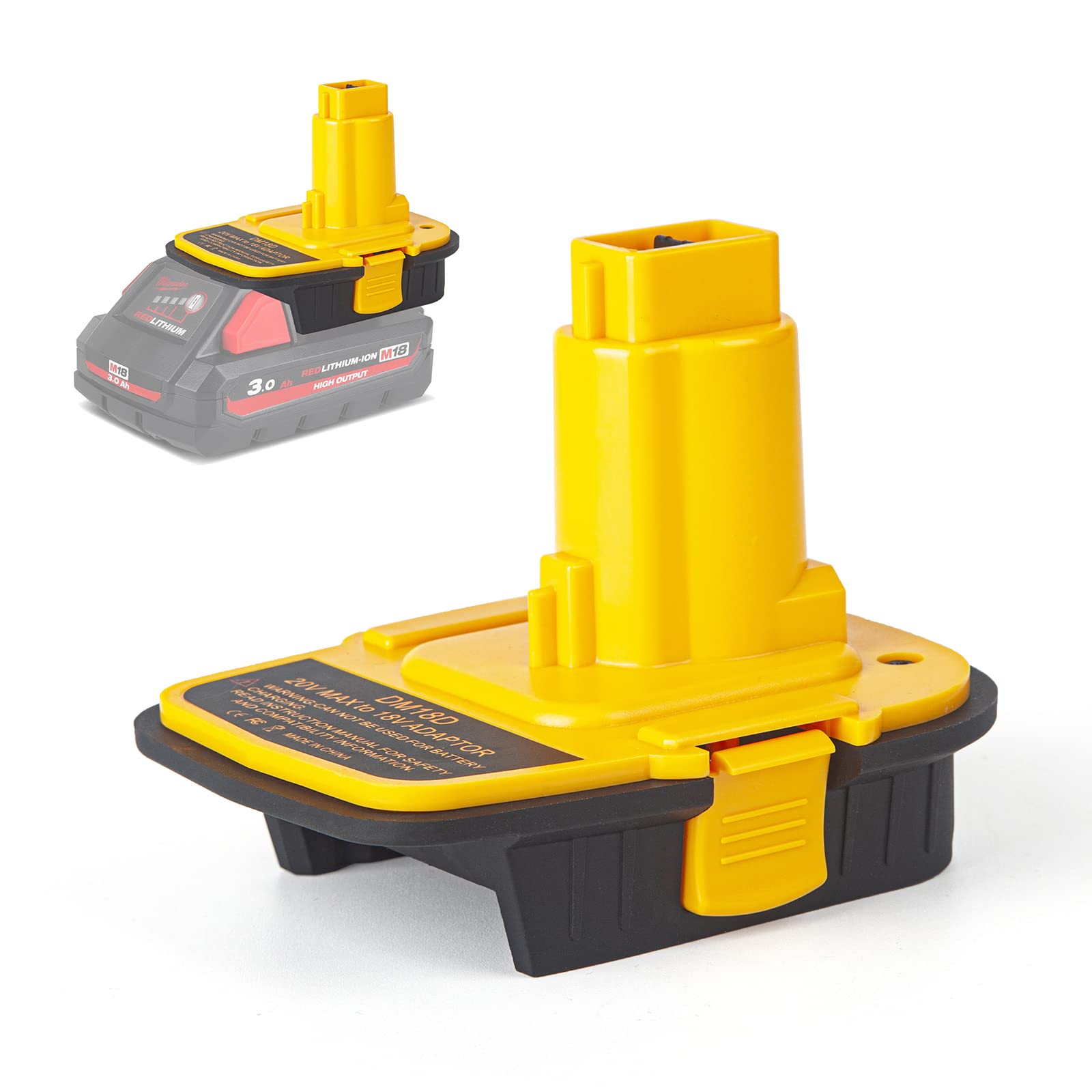DM18D Converter for DeWalt 18v to 20v Battery Adapter,for