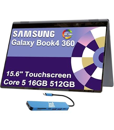 Amazon.com: Samsung Galaxy Book4 2-in-1 Laptop: 15.6