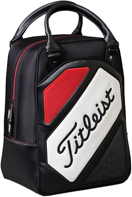 Amazon.com: Titleist Golf Shag bolsa de bolsa de negro, rojo ...