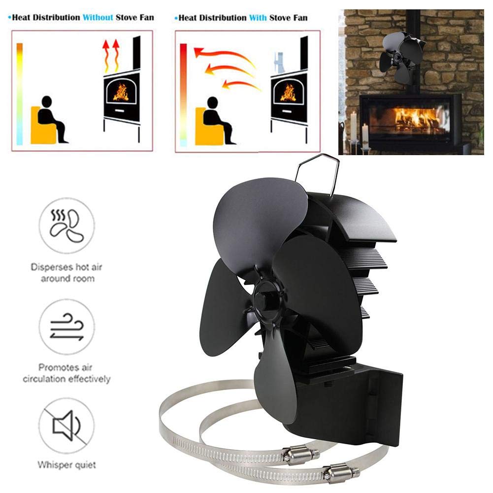 Ventilador De Chimenea Termodinámico Montado En Tubo De Chimenea para