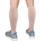 Run Forever Calf Compression Sleeves for Men and Women - Leg Compression Sleeve - Footless Compression Socks for runners
