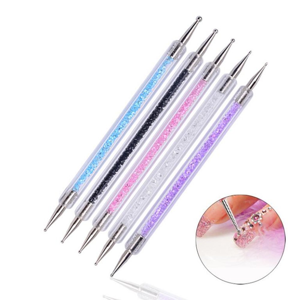 Amazoncom Ecloud Shop Double End Nail Art Tip Dotting Painting Pen